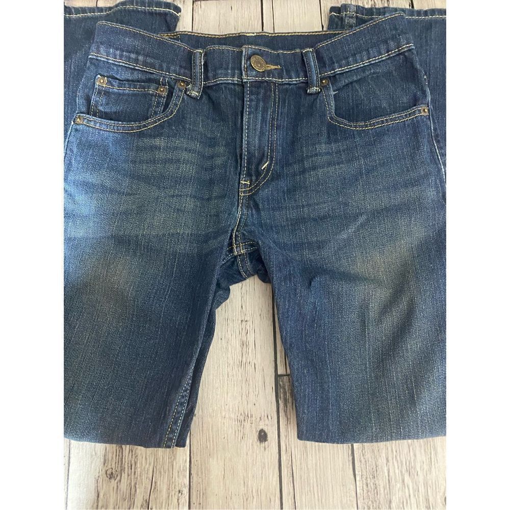 Levi Strauss 511 Men's High Rise Skinny Dark Wash Blue Denim Jeans Size 14R